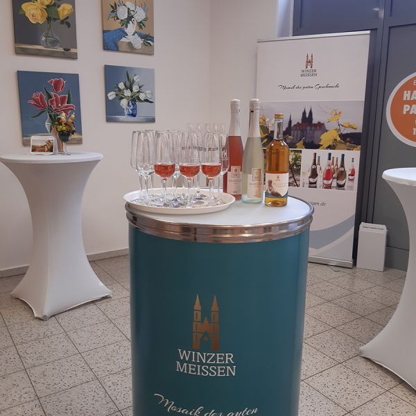 Saxecco-Empfang im ElbeCenter