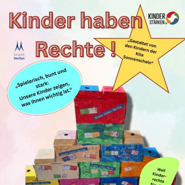 Plakat zum Thema Kinderrechte