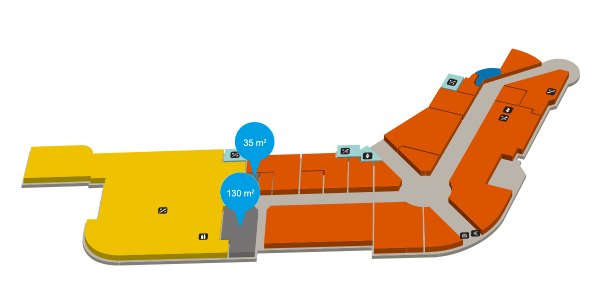 Flächen zur Vermieten im Erdgeschoss
