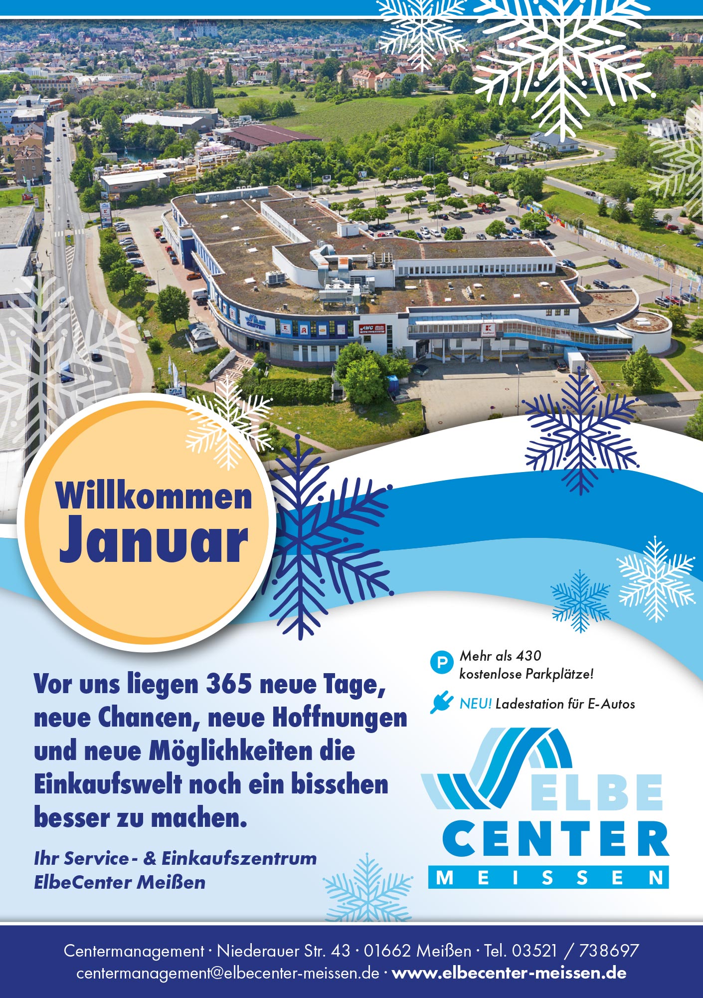 ElbeCenter Meißen – Willkommen Januar